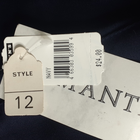 🇺🇸Samantha Navy Blue Pleated Front Trouser Style 1475-MV39 Size 12 Petite - Picture 9 of 16